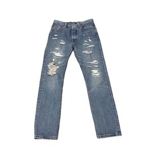Levi's 501 Selvedge Redline 150th Anniversary Jeans W26 Premium Denim